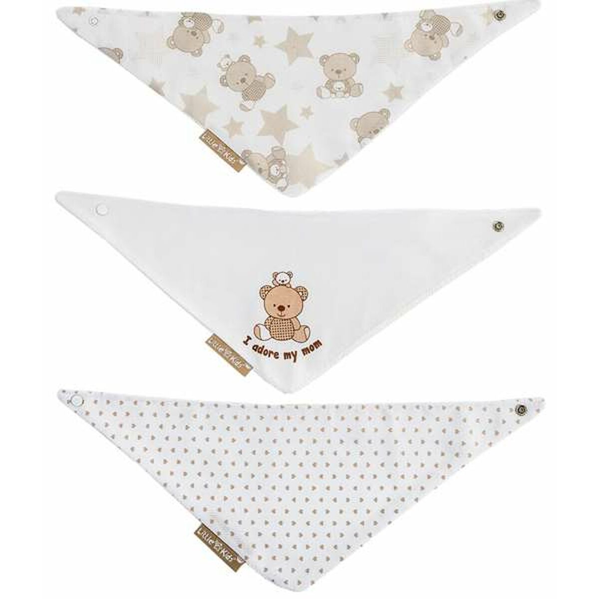 Set Podbradnjaka Bear 42 x 16 cm 3 Dijelovi